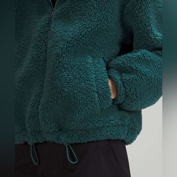 Lululemon Cinchable Fleece Zip-Up
Green Jasper - Picture 2 of 5